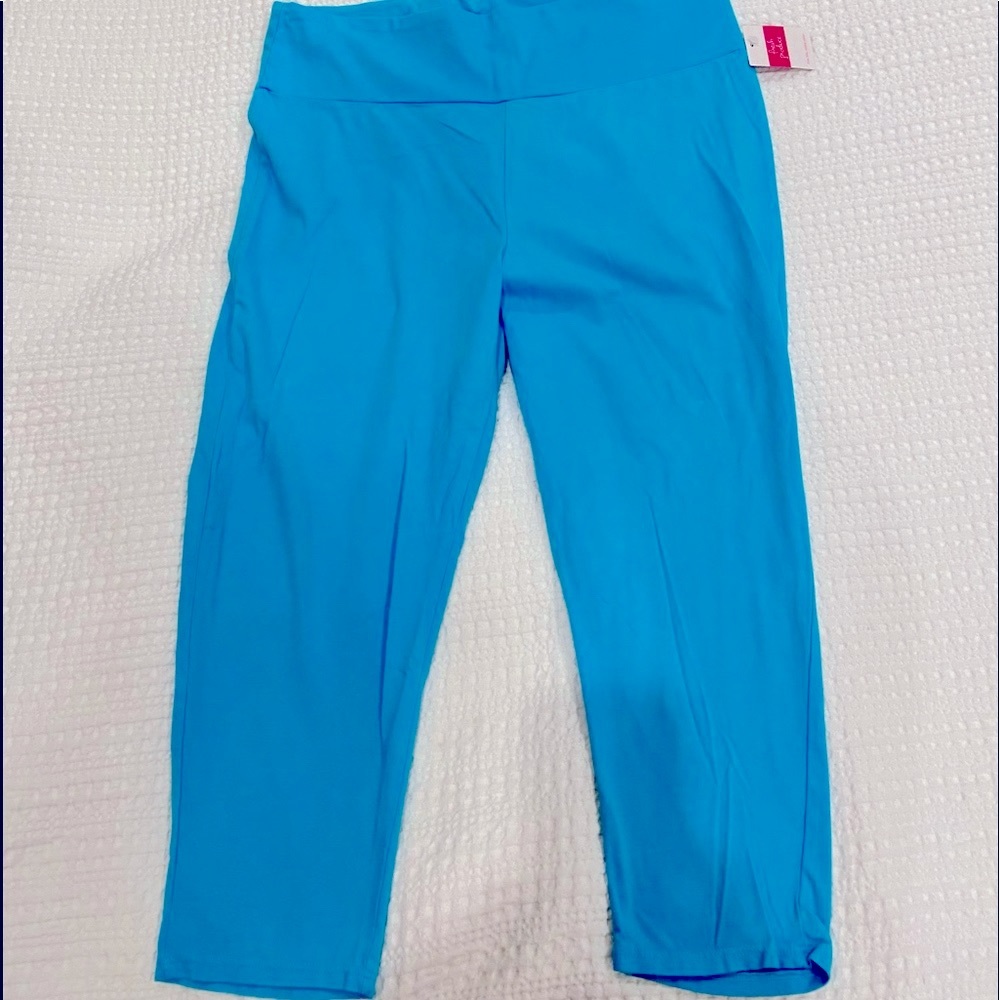 NWT FRESH PRODUCE XL Leggings Knit Capri